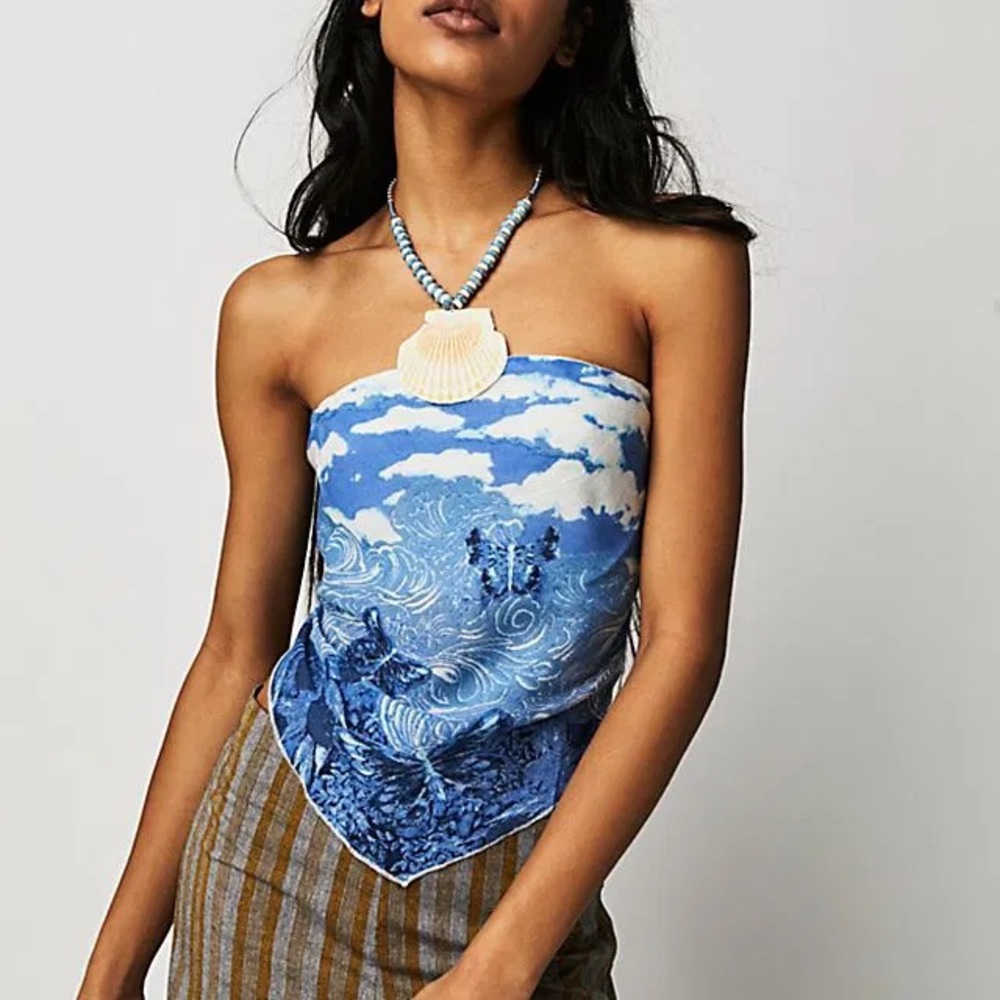 FREE PEOPLE FP ONE RAYA BANDANA SZ EXTRA